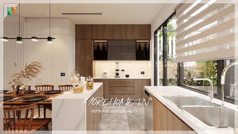 Tuyển chọn 25 Mẫu Thiết kế nội thất phòng bếp hiện đại ấn tượng